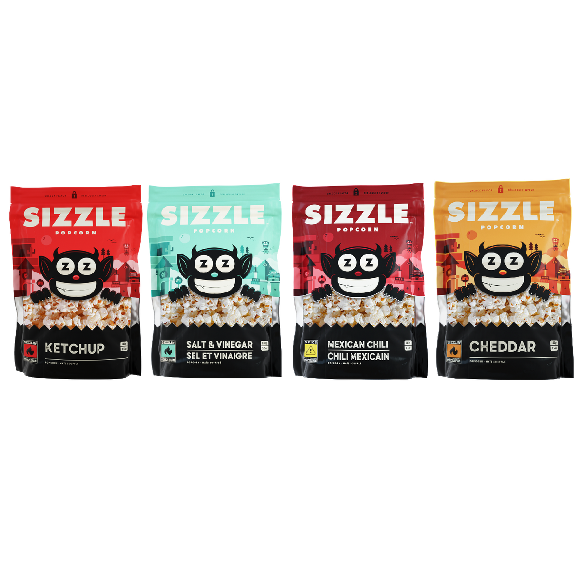 $Sizzle Loaded Sizzle 4-Pack