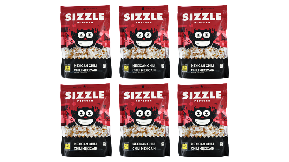 Multi Sizzle Super Sizzle 6 Pack | Gaming and Streaming Popcorn